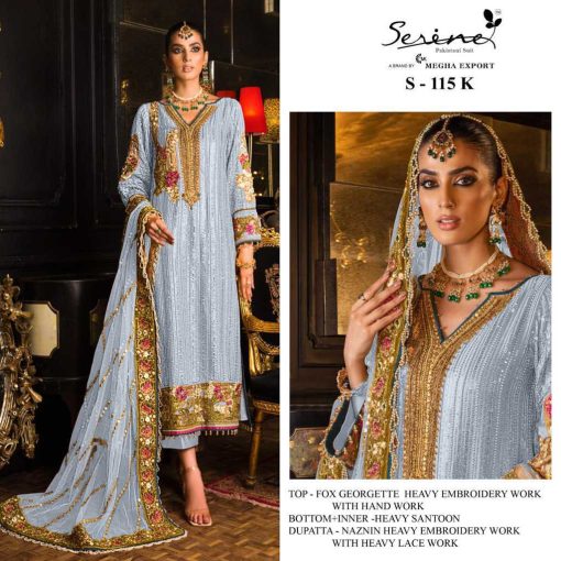 Serene S 115 I L Georgette Salwar Suit Catalog 4 Pcs 3 510x510 - Serene S 115 I-L Georgette Salwar Suit Catalog 4 Pcs