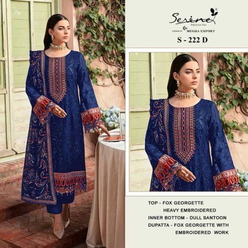 Serene S 222 A D Georgette Salwar Suit Catalog 4 Pcs 4 510x510 - Serene S 222 A-D Georgette Salwar Suit Catalog 4 Pcs