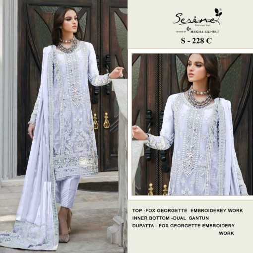 Serene S 228 A D Georgette Salwar Suit Catalog 4 Pcs 3 510x510 - Serene S 228 A-D Georgette Salwar Suit Catalog 4 Pcs