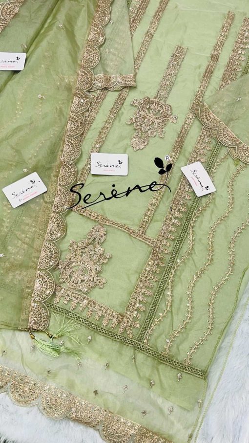 Serene S 234 A D Organza Salwar Suit Catalog 4 Pcs 11 510x906 - Serene S 234 A-D Organza Salwar Suit Catalog 4 Pcs