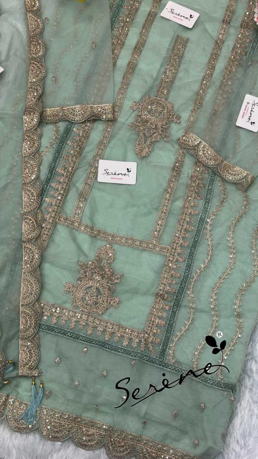 Serene S 234 A D Organza Salwar Suit Catalog 4 Pcs 8 510x906 - Serene S 234 A-D Organza Salwar Suit Catalog 4 Pcs