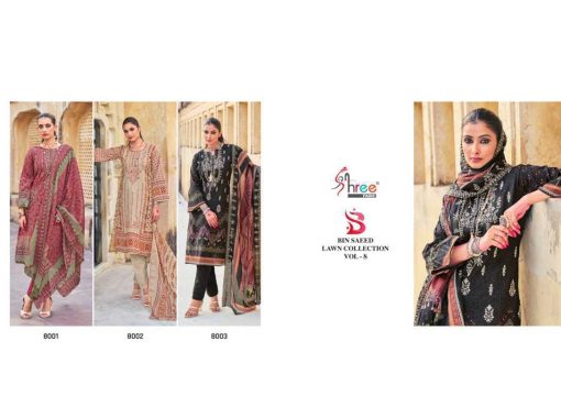 Shree Fabs Bin Saeed Lawn Collection Vol 8 Cotton Salwar Suit Catalog 3 Pcs 10 510x360 - Shree Fabs Bin Saeed Lawn Collection Vol 8 Cotton Salwar Suit Catalog 3 Pcs