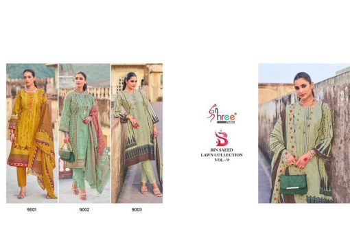 Shree Fabs Bin Saeed Lawn Collection Vol 9 Cotton Salwar Suit Catalog 3 Pcs 6 510x360 - Shree Fabs Bin Saeed Lawn Collection Vol 9 Cotton Salwar Suit Catalog 3 Pcs