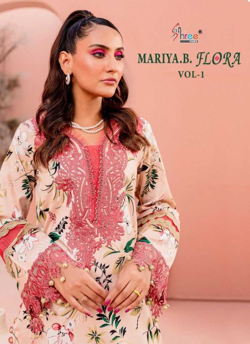 Shree Fabs Mariya B Flora Vol 1 Chiffon Cotton Salwar Suit Catalog 4 Pcs 1 510x701 - Shree Fabs Mariya B Flora Vol 1 Chiffon Cotton Salwar Suit Catalog 4 Pcs