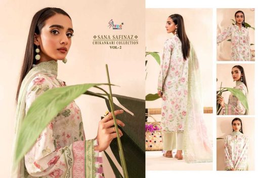 Shree Fabs Sana Safinaz Chikankari Collection Vol 2 Chiffon Cotton Salwar Suit Catalog 6 Pcs 10 510x351 - Shree Fabs Sana Safinaz Chikankari Collection Vol 2 Chiffon Cotton Salwar Suit Catalog 6 Pcs