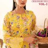 Shree Fabs Sana Safinaz Chikankari Collection Vol 2 Chiffon Cotton Salwar Suit Catalog 6 Pcs