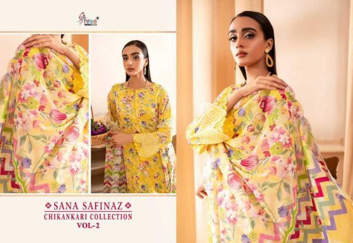 Shree Fabs Sana Safinaz Chikankari Collection Vol 2 Chiffon Cotton Salwar Suit Catalog 6 Pcs 12 510x351 - Shree Fabs Sana Safinaz Chikankari Collection Vol 2 Chiffon Cotton Salwar Suit Catalog 6 Pcs