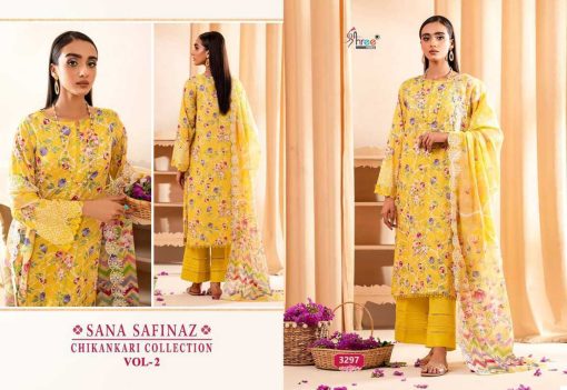 Shree Fabs Sana Safinaz Chikankari Collection Vol 2 Chiffon Cotton Salwar Suit Catalog 6 Pcs 13 510x351 - Shree Fabs Sana Safinaz Chikankari Collection Vol 2 Chiffon Cotton Salwar Suit Catalog 6 Pcs