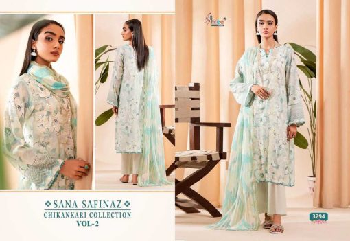 Shree Fabs Sana Safinaz Chikankari Collection Vol 2 Chiffon Cotton Salwar Suit Catalog 6 Pcs 6 510x351 - Shree Fabs Sana Safinaz Chikankari Collection Vol 2 Chiffon Cotton Salwar Suit Catalog 6 Pcs