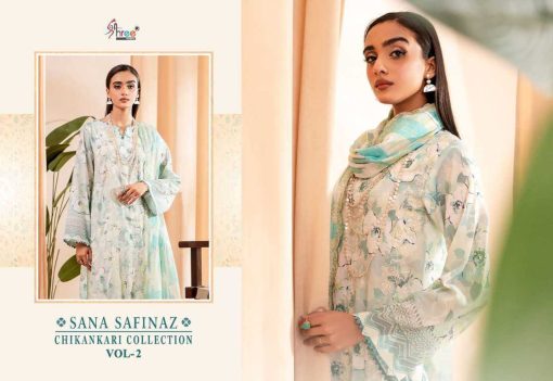 Shree Fabs Sana Safinaz Chikankari Collection Vol 2 Chiffon Cotton Salwar Suit Catalog 6 Pcs 7 510x351 - Shree Fabs Sana Safinaz Chikankari Collection Vol 2 Chiffon Cotton Salwar Suit Catalog 6 Pcs