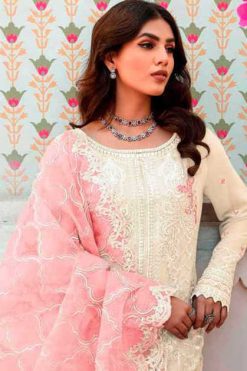 Zarqash Z 3094 by Khayyira Organza Salwar Suit Catalog 4 Pcs