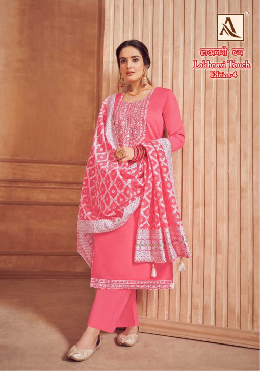 Alok Lakhnavi Touch Vol 4 Cotton Salwar Suit Catalog 6 Pcs 3 510x728 - Alok Lakhnavi Touch Vol 4 Cotton Salwar Suit Catalog 6 Pcs