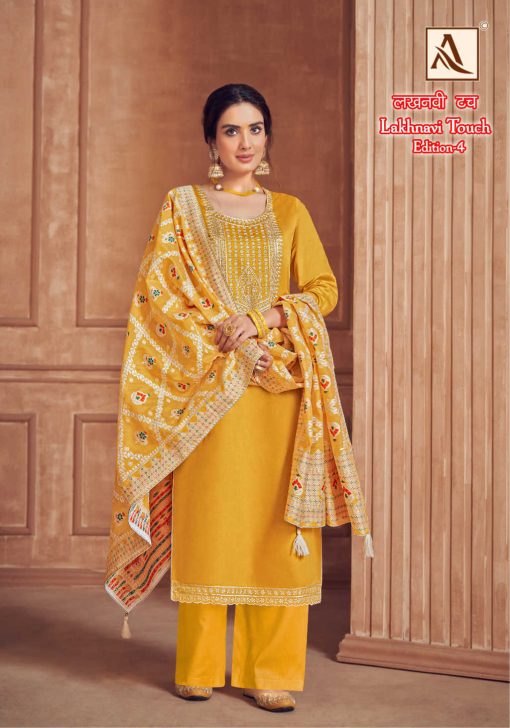 Alok Lakhnavi Touch Vol 4 Cotton Salwar Suit Catalog 6 Pcs 5 510x728 - Alok Lakhnavi Touch Vol 4 Cotton Salwar Suit Catalog 6 Pcs