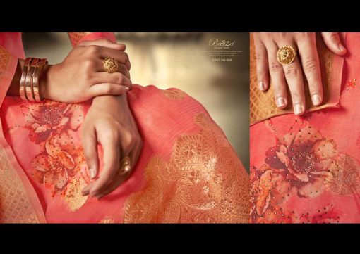 Belliza Amrut Organza Salwar Suit Catalog 6 Pcs 4 510x361 - Belliza Amrut Organza Salwar Suit Catalog 6 Pcs