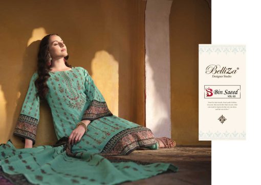 Belliza Bin Saeed Vol 3 Cotton Salwar Suit Catalog 8 Pcs 2 510x363 - Belliza Bin Saeed Vol 3 Cotton Salwar Suit Catalog 8 Pcs