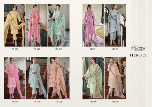 Belliza Florence Cotton Salwar Suit Catalog 10 Pcs 14 510x360 - Belliza Florence Cotton Salwar Suit Catalog 10 Pcs
