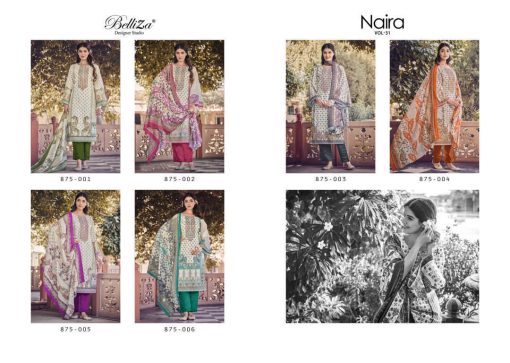 Belliza Naira Vol 31 Cotton Salwar Suit Catalog 8 Pcs 10 510x363 - Belliza Naira Vol 31 Cotton Salwar Suit Catalog 6 Pcs