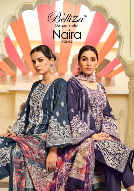 Belliza Naira Vol 32 Cotton Salwar Suit Catalog 8 Pcs 1 510x725 - Belliza Naira Vol 32 Cotton Salwar Suit Catalog 8 Pcs