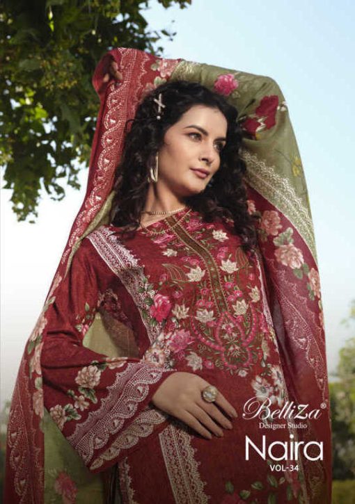 Belliza Naira Vol 34 Cotton Salwar Suit Catalog 10 Pcs 1 510x725 - Belliza Naira Vol 34 Cotton Salwar Suit Catalog 10 Pcs