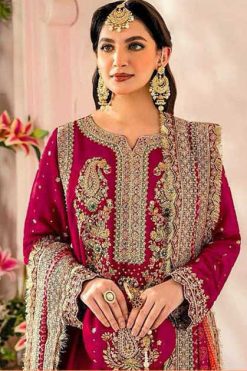 Bilqis B 17 A-D Georgette Salwar Suit Catalog 4 Pcs