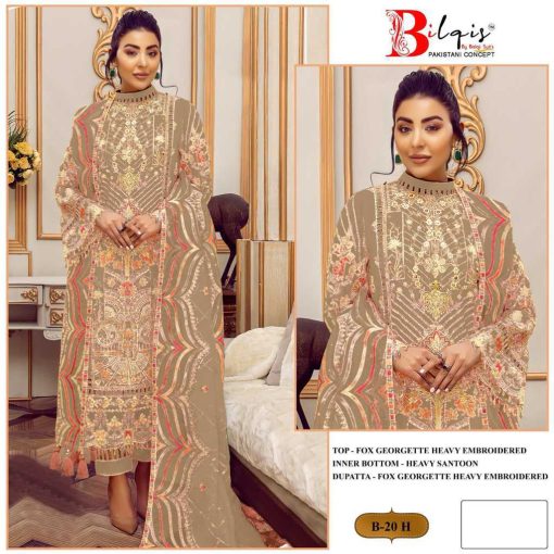 Bilqis B 20 E H Georgette Salwar Suit Catalog 4 Pcs 4 510x510 - Bilqis B 20 E-H Georgette Salwar Suit Catalog 4 Pcs