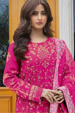 Bilqis B 27 A-B Organza Salwar Suit Catalog 2 Pcs