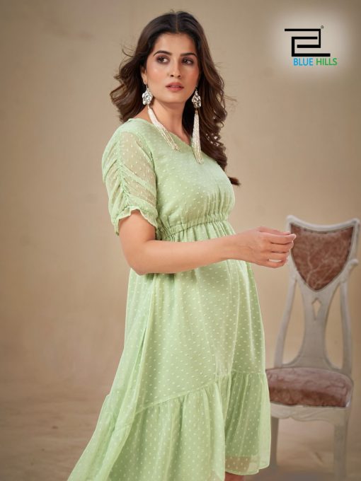 Blue Hills Belle Georgette Kurti Catalog 8 Pcs 11 510x680 - Blue Hills Belle Georgette Kurti Catalog 8 Pcs