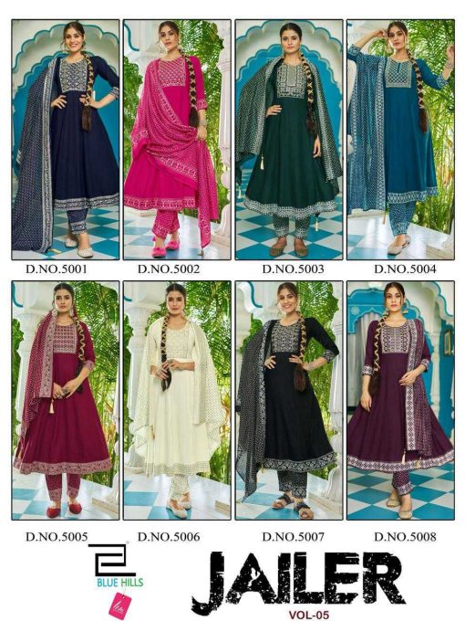 Blue Hills Jailer Vol 5 Kurti with Dupatta Bottom Rayon Catalog 8 Pcs 11 510x680 - Blue Hills Jailer Vol 5 Kurti with Dupatta Bottom Rayon Catalog 8 Pcs