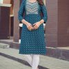 Blue Hills Oreo Rayon Kurti Catalog 8 Pcs