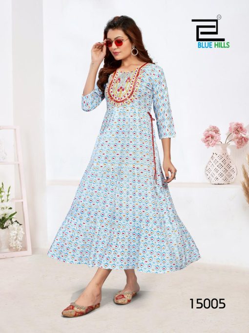 Blue Hills Sarfaraz Vol 15 Rayon Kurti Catalog 6 Pcs 8 510x680 - Blue Hills Sarfaraz Vol 15 Rayon Kurti Catalog 6 Pcs