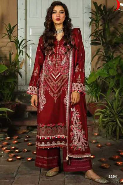 Deepsy Elaf Luxury Vol 24 Rayon Cotton Salwar Suit Catalog 5 Pcs