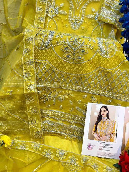 Dinsaa DS 238 A E Organza Salwar Suit Catalog 5 Pcs 18 510x680 - Dinsaa DS 238 A-E Organza Salwar Suit Catalog 5 Pcs