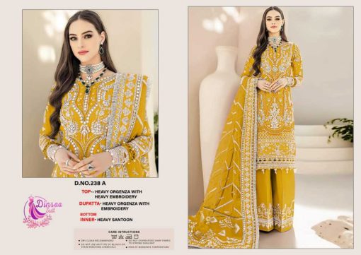 Dinsaa DS 238 A E Organza Salwar Suit Catalog 5 Pcs 5 510x361 - Dinsaa DS 238 A-E Organza Salwar Suit Catalog 5 Pcs