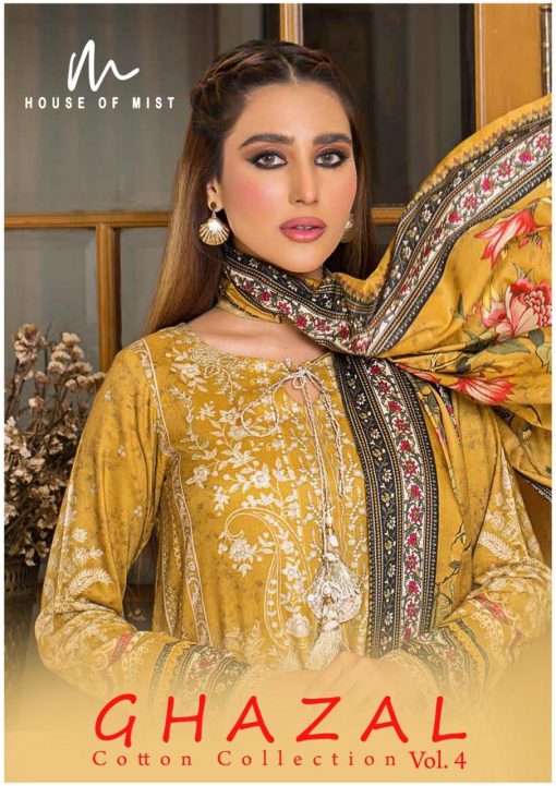 Ghazal Cotton Collection Vol 4 Salwar Suit Catalog 6 Pcs 1 510x721 - Ghazal Cotton Collection Vol 4 Salwar Suit Catalog 6 Pcs