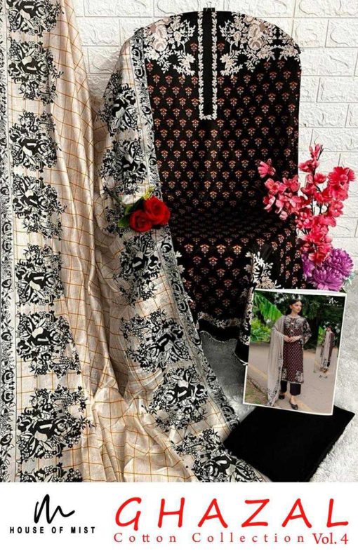 Ghazal Cotton Collection Vol 4 Salwar Suit Catalog 6 Pcs 8 510x796 - Ghazal Cotton Collection Vol 4 Salwar Suit Catalog 6 Pcs