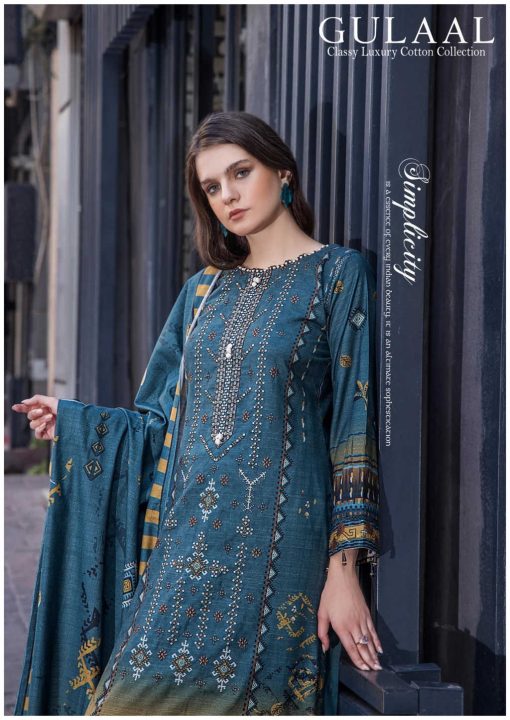Gulaal Classy Luxury Cotton Collection Vol 8 Salwar Suit Catalog 10 Pcs 19 510x720 - Gulaal Classy Luxury Cotton Collection Vol 8 Salwar Suit Catalog 10 Pcs