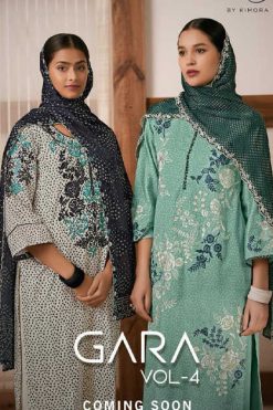 Heer Gara Vol 4 by Kimora Muslin Salwar Suit Catalog 8 Pcs 247x371 - Cart