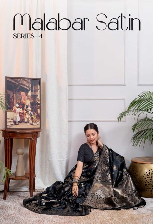 Hi Studio Malabar Satin Series 4 Saree Sari Catalog 5 Pcs 1 510x745 - Hi Studio Malabar Satin Series 4 Saree Sari Catalog 5 Pcs