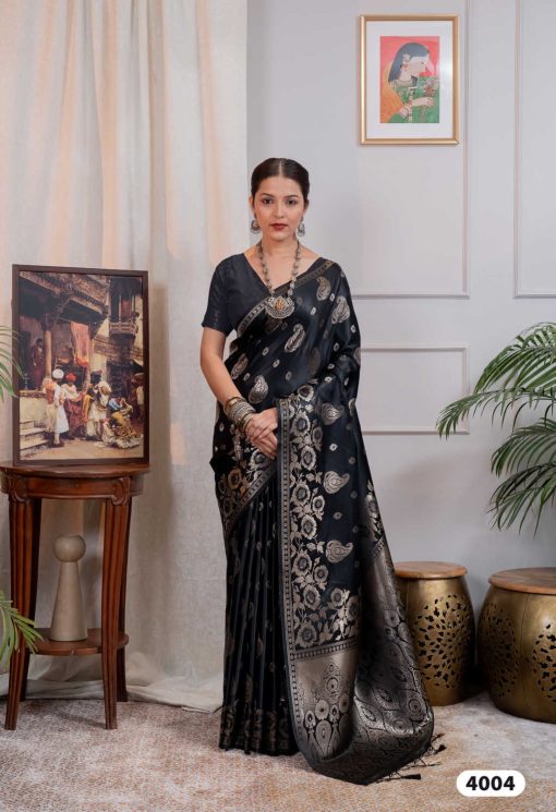 Hi Studio Malabar Satin Series 4 Saree Sari Catalog 5 Pcs 6 510x745 - Hi Studio Malabar Satin Series 4 Saree Sari Catalog 5 Pcs