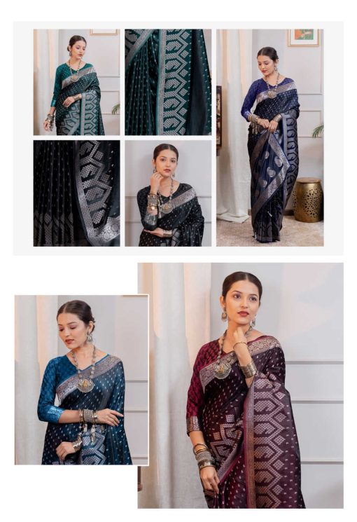 Hi Studio Malabar Satin Series 5 Saree Sari Catalog 5 Pcs 2 510x745 - Hi Studio Malabar Satin Series 5 Saree Sari Catalog 5 Pcs