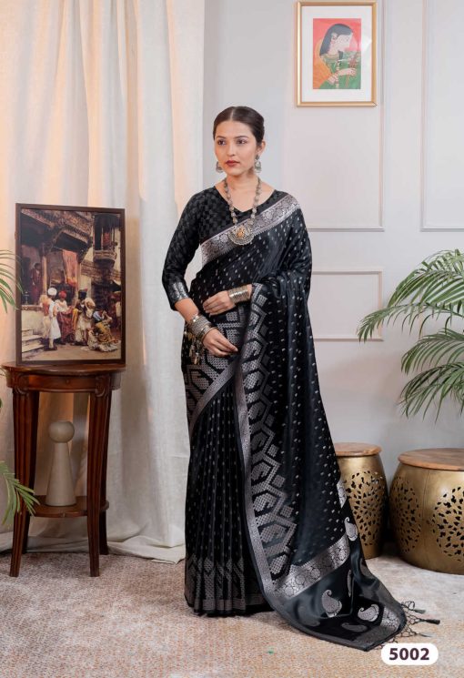 Hi Studio Malabar Satin Series 5 Saree Sari Catalog 5 Pcs 4 510x745 - Hi Studio Malabar Satin Series 5 Saree Sari Catalog 5 Pcs