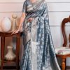 Hi Studio Pearl Series 4 Cotton Saree Sari Catalog 5 Pcs