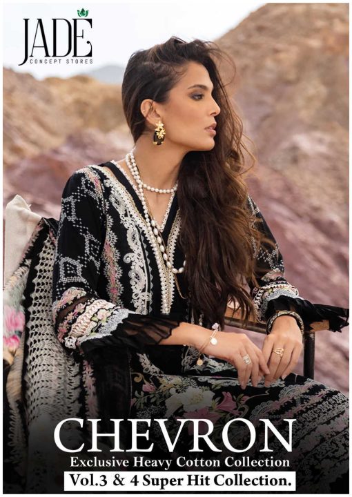 Jade Chevron Exclusive Heavy Cotton Collection Vol 3 4 Super Hit Collection Salwar Suit Catalog 6 Pcs 1 510x720 - Jade Chevron Exclusive Heavy Cotton Collection Vol 3 and 4 Super Hit Collection Salwar Suit Catalog 6 Pcs