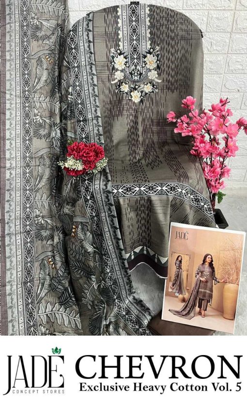 Jade Chevron Exclusive Heavy Cotton Vol 5 Salwar Suit Catalog 6 Pcs 7 510x842 - Jade Chevron Exclusive Heavy Cotton Vol 5 Salwar Suit Catalog 6 Pcs