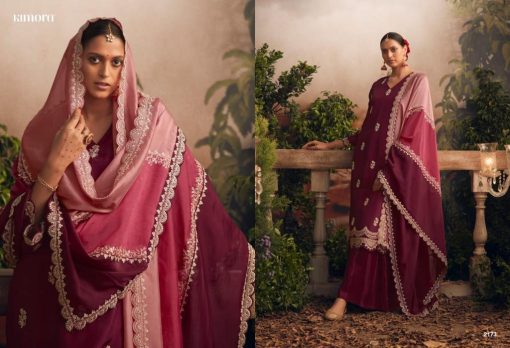 Kimora Qala Silk Salwar Suit Catalog 8 Pcs 12 510x348 - Kimora Qala Silk Salwar Suit Catalog 8 Pcs