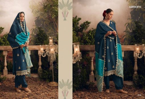 Kimora Qala Silk Salwar Suit Catalog 8 Pcs 14 510x348 - Kimora Qala Silk Salwar Suit Catalog 8 Pcs