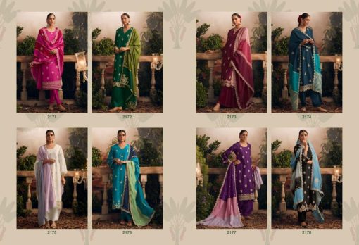 Kimora Qala Silk Salwar Suit Catalog 8 Pcs 17 510x348 - Kimora Qala Silk Salwar Suit Catalog 8 Pcs
