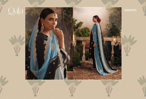 Kimora Qala Silk Salwar Suit Catalog 8 Pcs 6 510x348 - Kimora Qala Silk Salwar Suit Catalog 8 Pcs