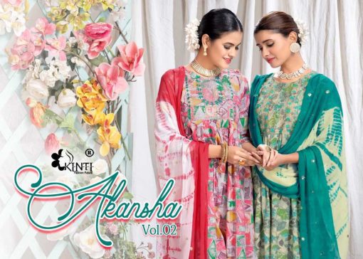 Kinti Akansha Vol 2 Nayra Cut Kurti with Dupatta Bottom Fancy Catalog 6 Pcs 6 510x364 - Kinti Akansha Vol 2 Nayra Cut Kurti with Dupatta Bottom Fancy Catalog 6 Pcs