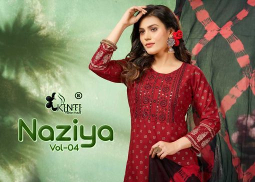 Kinti Naziya Vol 3 Kurti with Dupatta Bottom Catalog 6 Pcs 2 510x364 - Kinti Naziya Vol 3 Kurti with Dupatta Bottom Catalog 6 Pcs